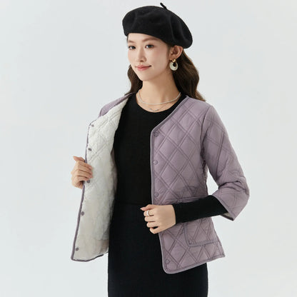 SoftNest Cropped Cotton Padded Jacket