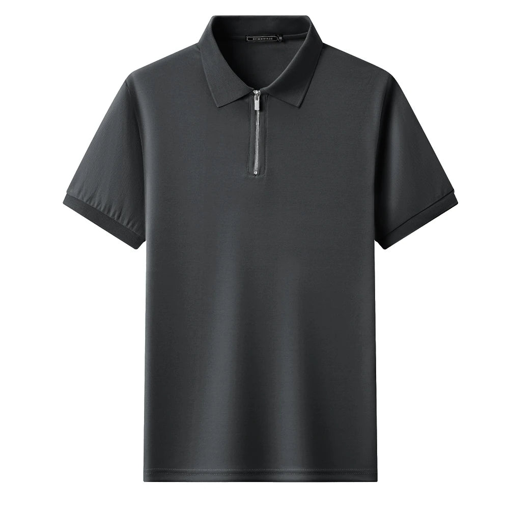 BreezeFit Zip Polo Shirt