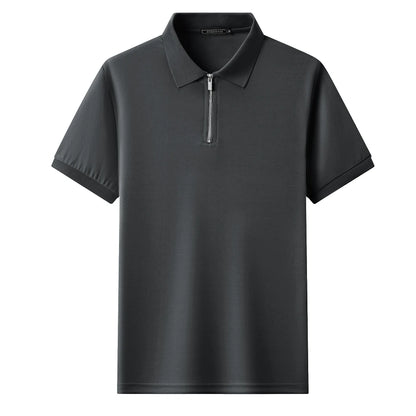 BreezeFit Zip Polo Shirt