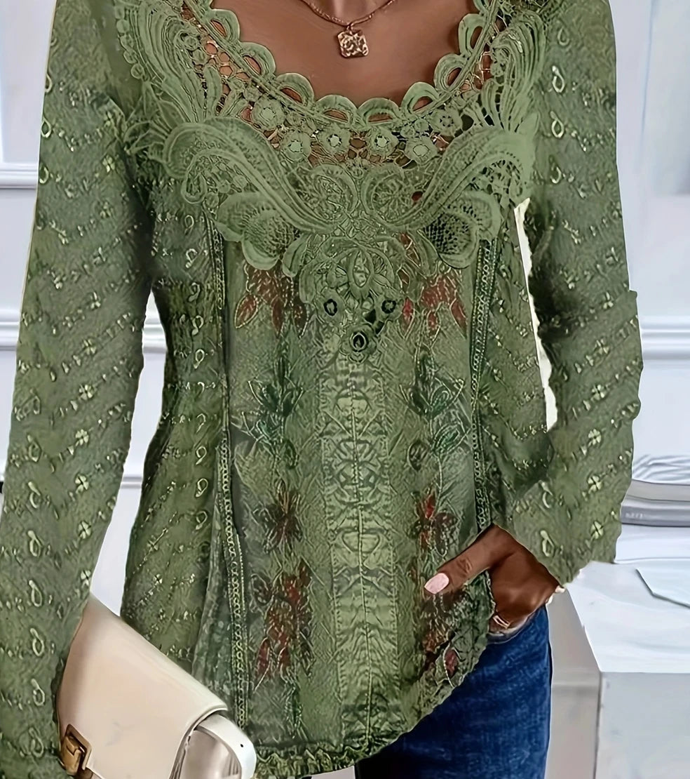 Boho Lace T-Shirt