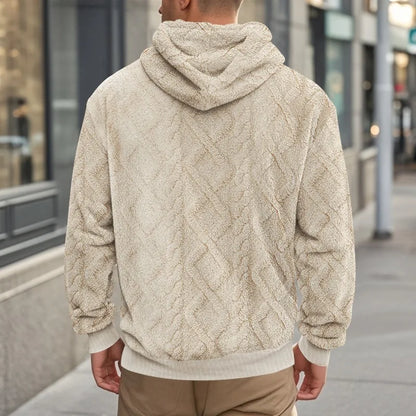 Shadow Weave Luxe Dual Velvet Hoodie