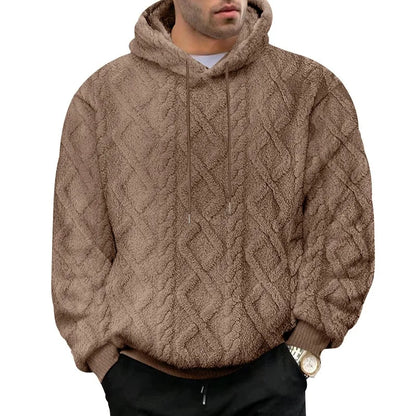 Shadow Weave Luxe Dual Velvet Hoodie