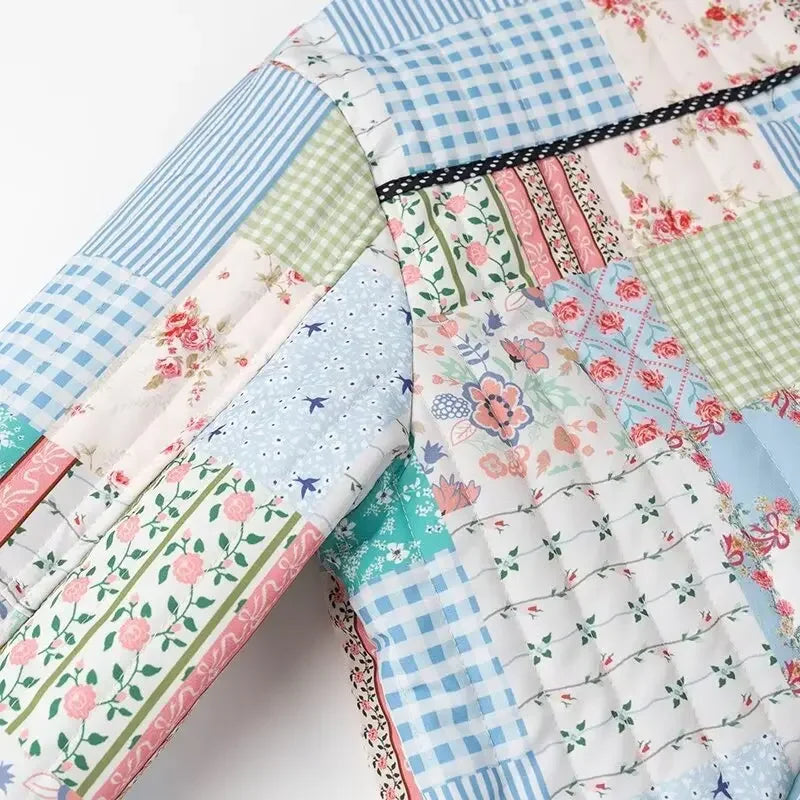 Artistry Patchwork Cotton Jacket
