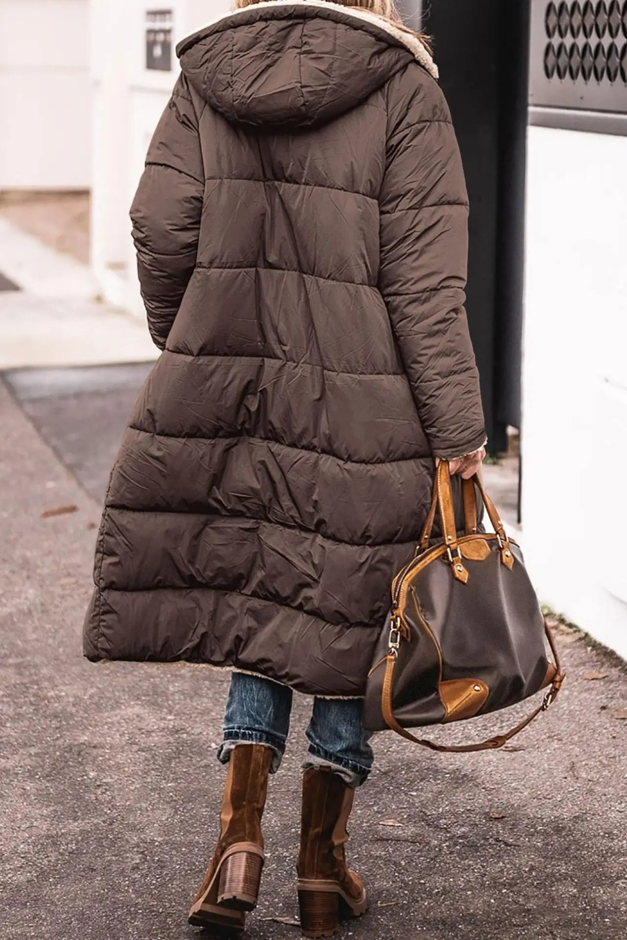 Cozy Fleece-Lined Winter Coat for Women