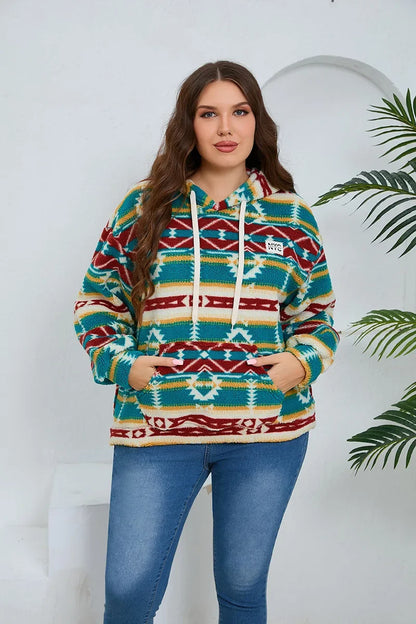 Cozy Hood Oversized Fluffy Hoodie