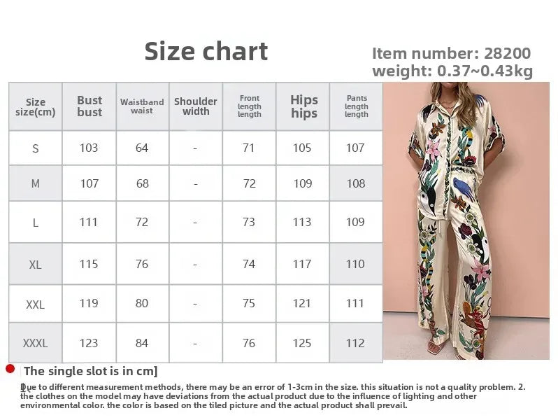 Vibrant Colorblock Wide-Leg Two-Piece Set