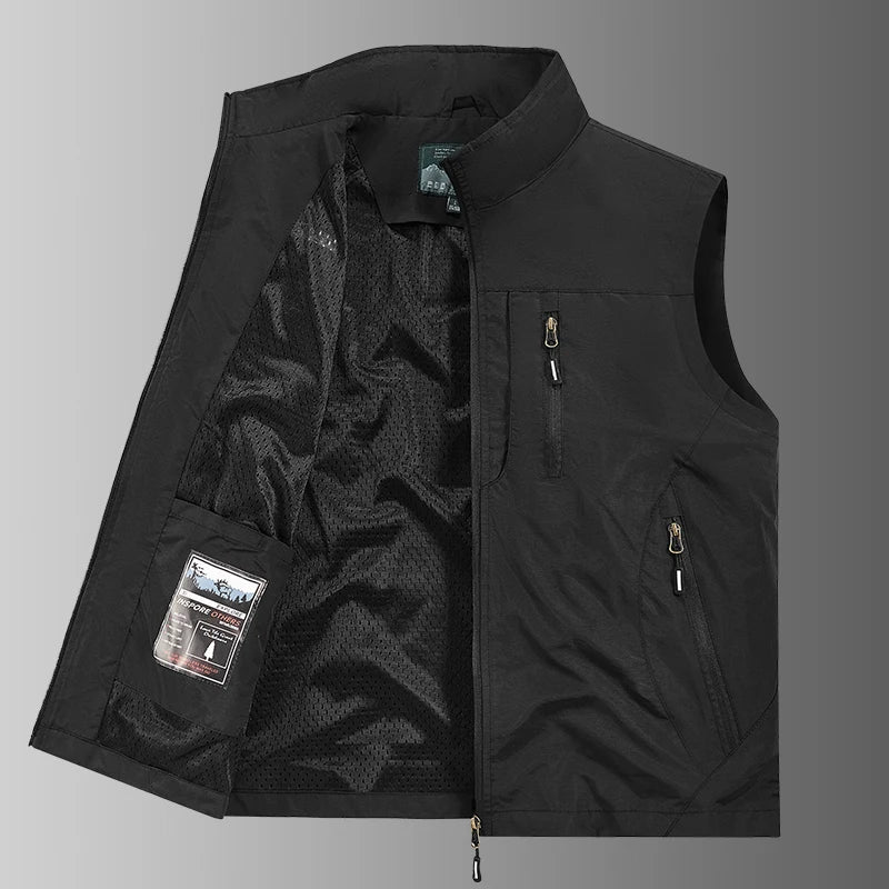 Multi-pocket Mesh Vest
