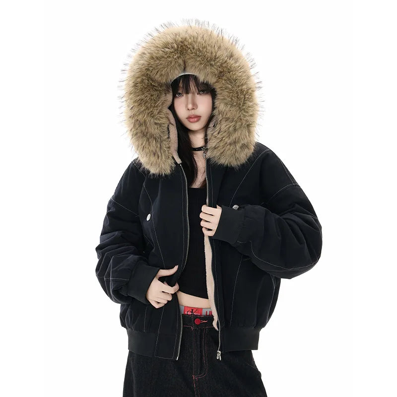Women’s Winter Padded Hooded Cotton Jacket