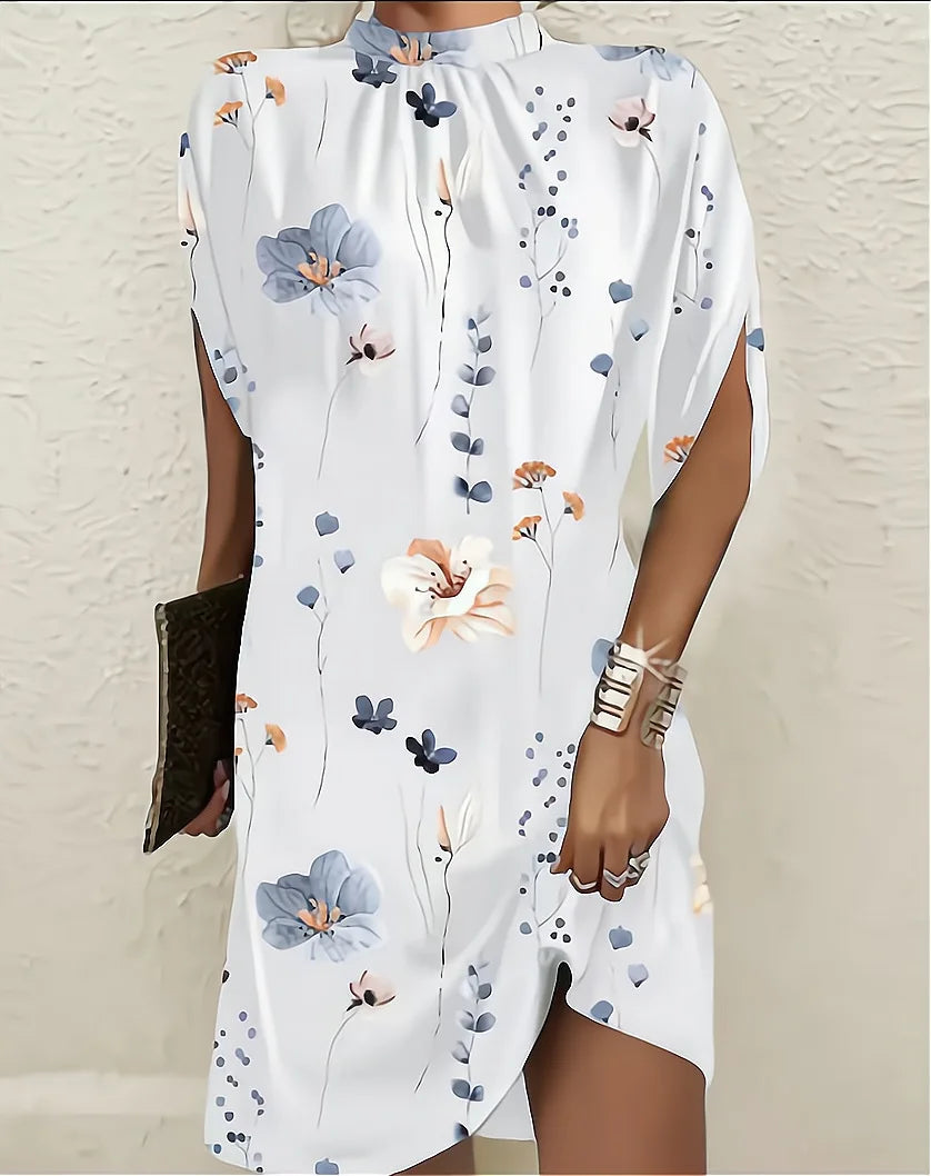 Twilight Swirl Batwing Mini Dress