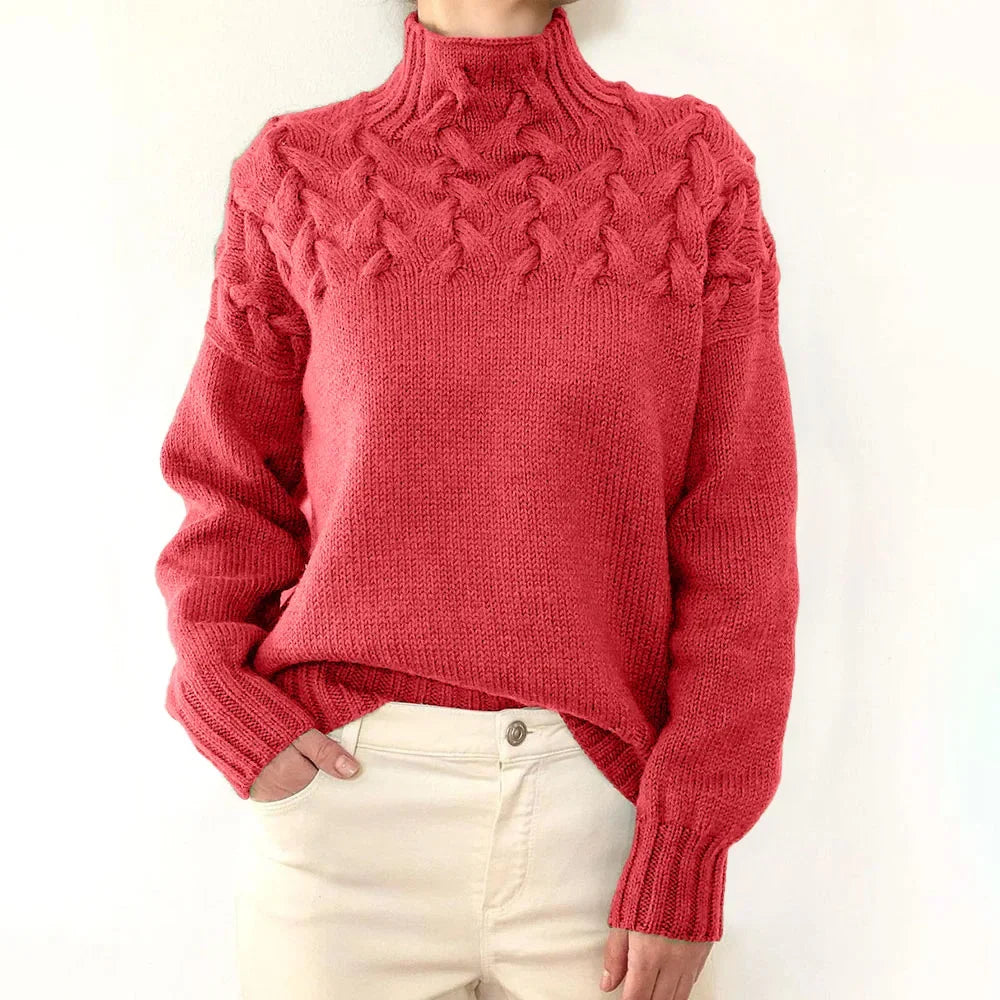 Grace Knit Elegant Turtleneck Sweater