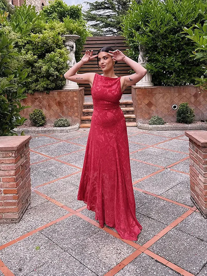 Lace Envy Backless Party Dress