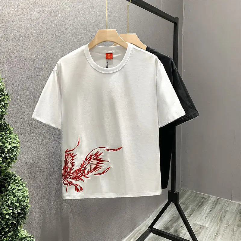 Embroidered Youth Trend T-Shirt