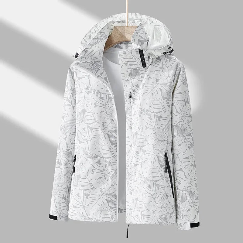 Leaf Breeze Waterproof Hooded Jacket
