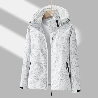 Leaf Breeze Waterproof Hooded Jacket