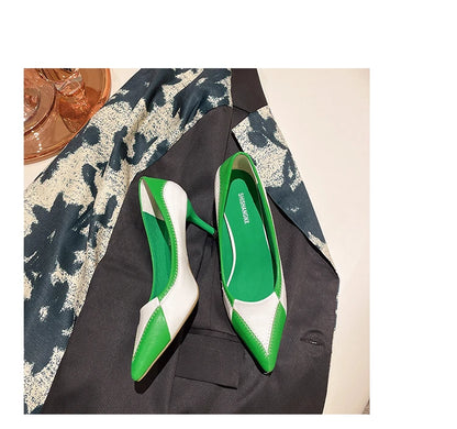 Pointed Toe Stiletto Party Heels
