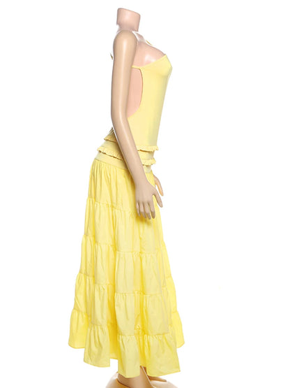 Enchanted Grace One-Shoulder Maxi Dress