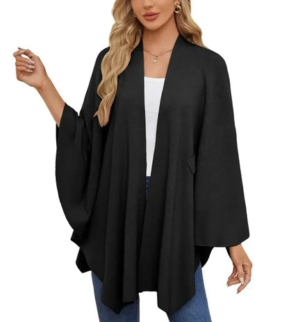 Soft V-Neck Shawl Wrap