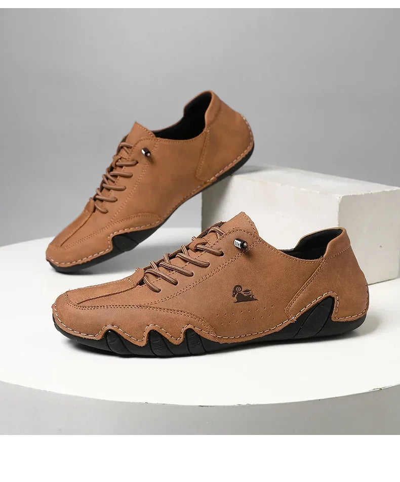 Business Casual Leather Loafers