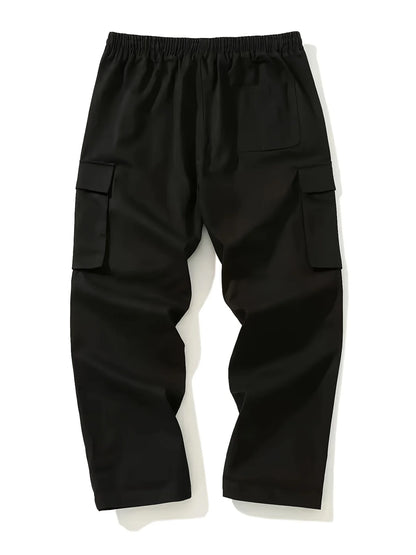 Loose Fit Multi-Pocket Workwear Pants
