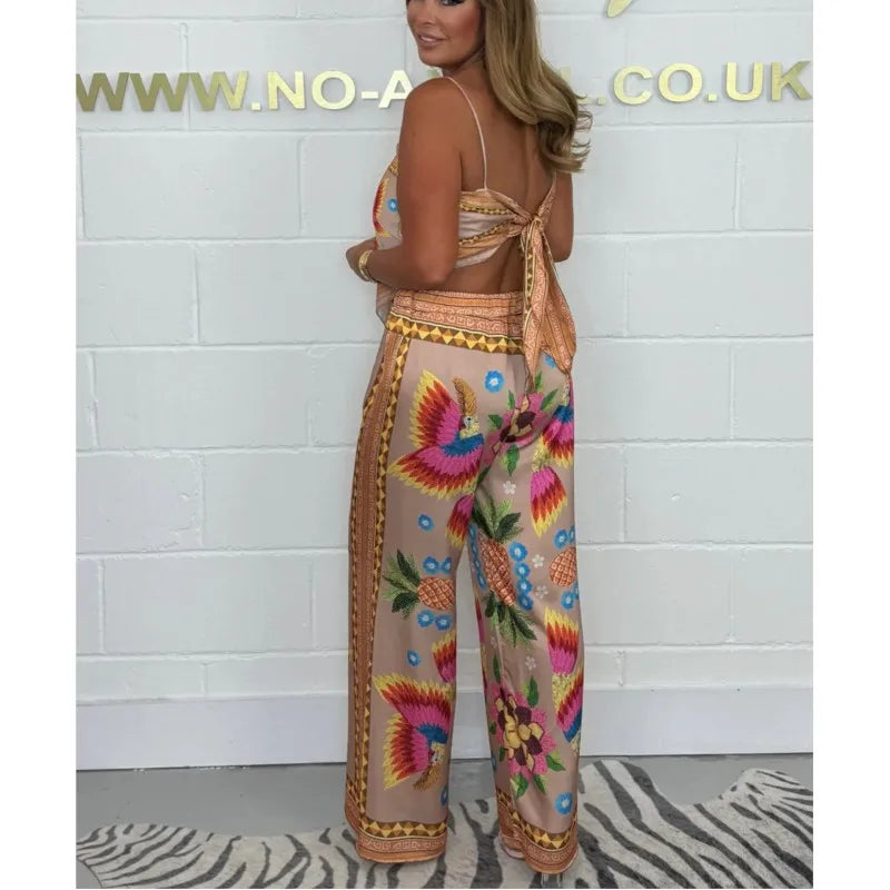Floral Allure 2-Piece Summer Set