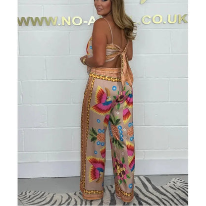 Floral Allure 2-Piece Summer Set