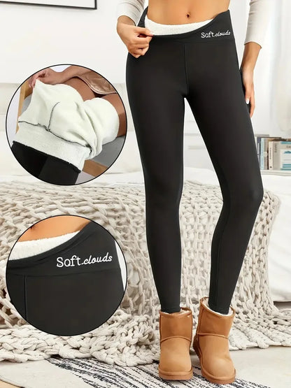Plush Lined Thermal Leggings