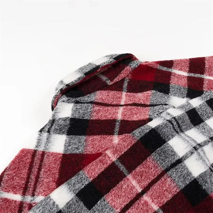 Elegant Single-Button Woolen Coat