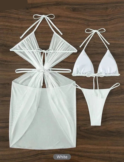 Shoreline Siren 3-Piece Bikini Set