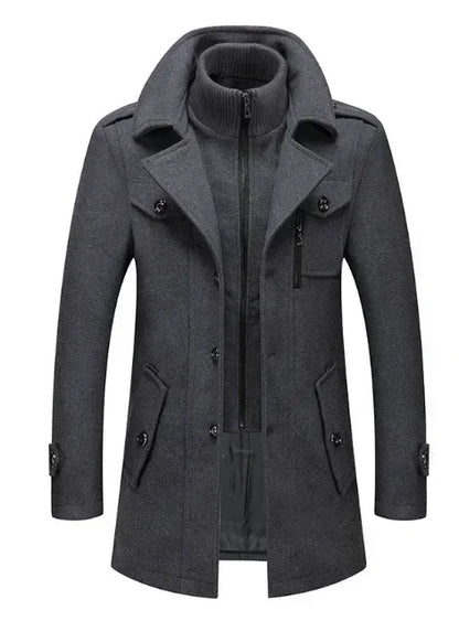 Regent Frost Wool Business Coat