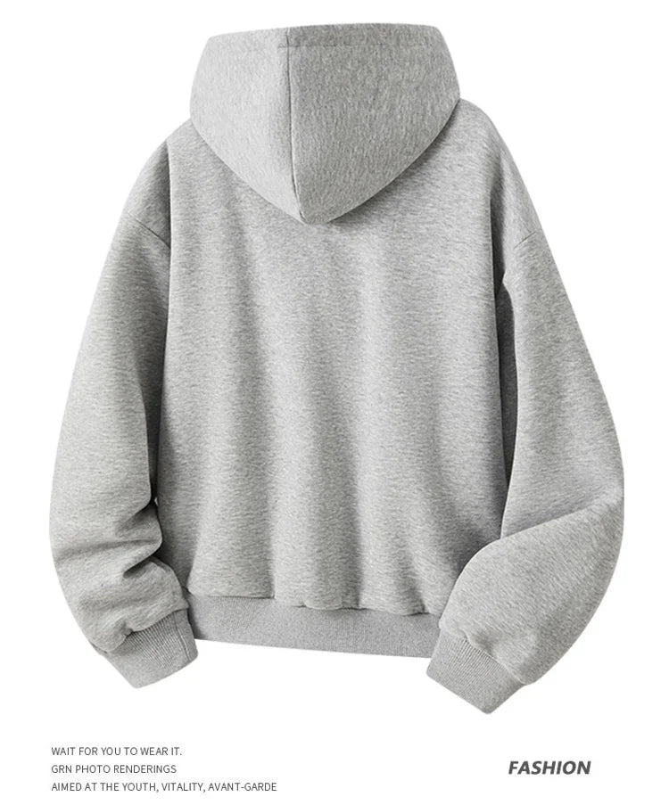 Leopard Print Reversible Hoodie