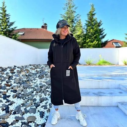 Women’s Casual Hooded Fleece Jacket