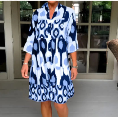 Trendy Printed Dress for Women