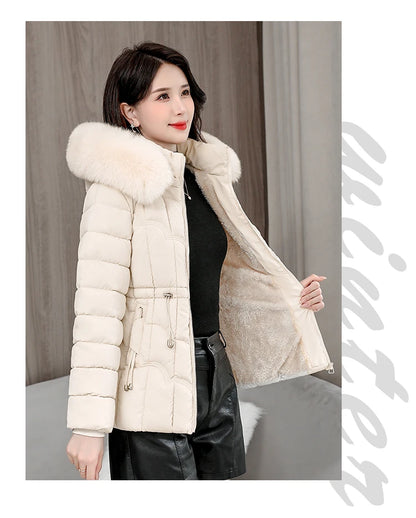 Padded Hooded Down Jacket