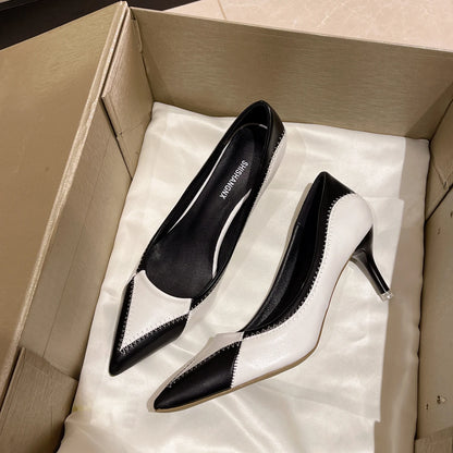 Pointed Toe Stiletto Party Heels