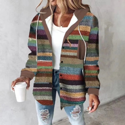 Plaid Street Style Hoodie