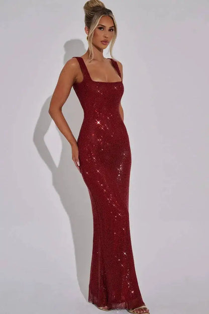 Rianna Sequin Dress