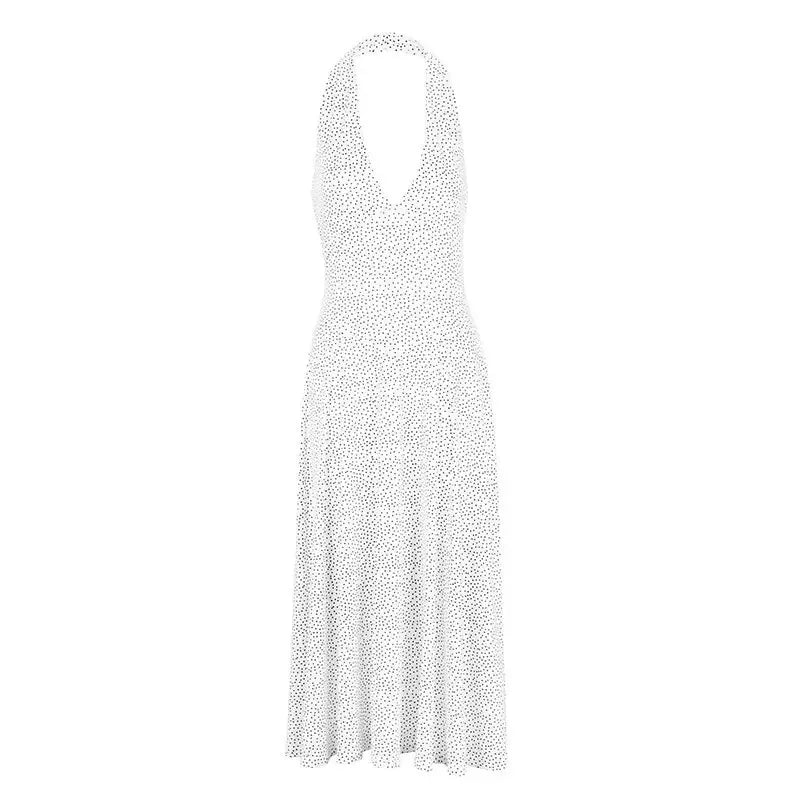 Elegant Halter Evening Dress