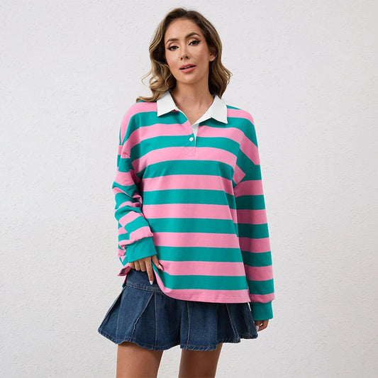Color-Block Oversized Pullover