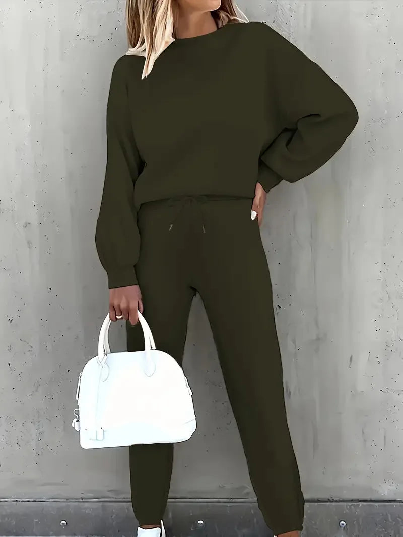 Fashionable Round Neck Sweatshirt