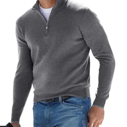 ZipVibe Men's Polo Sweater