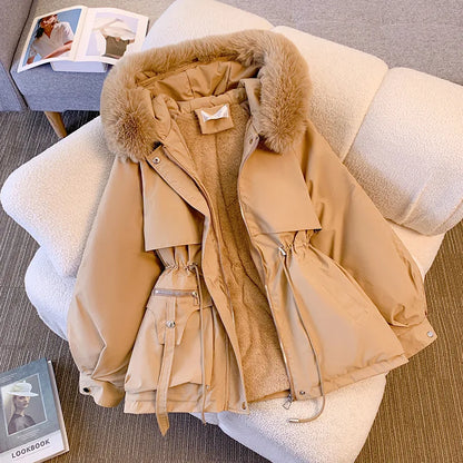 Fleece Lined Puffer Parka