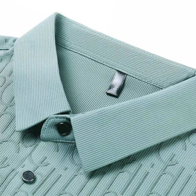 Printed Business Casual Polo