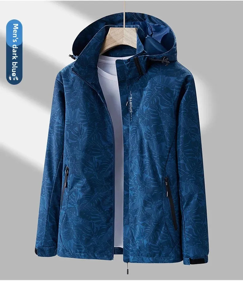 Leaf Breeze Waterproof Hooded Jacket