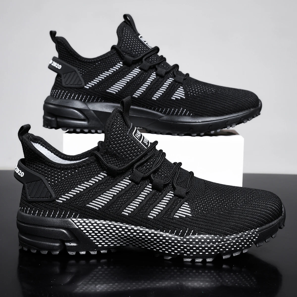 Aero Stride Mesh Lightweight Sport Sneakers