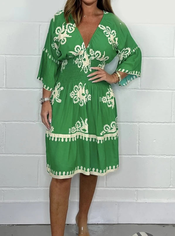 Floral Flare Boho Tunic