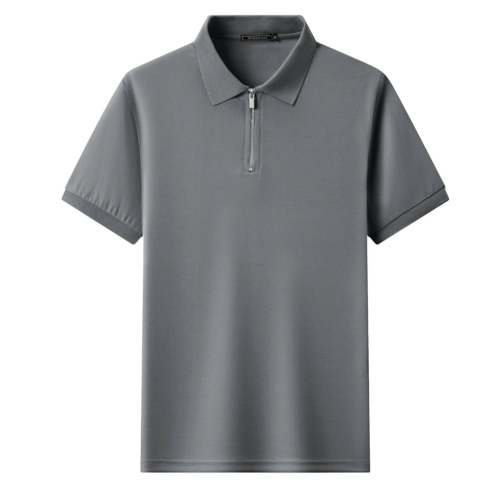 BreezeFit Zip Polo Shirt