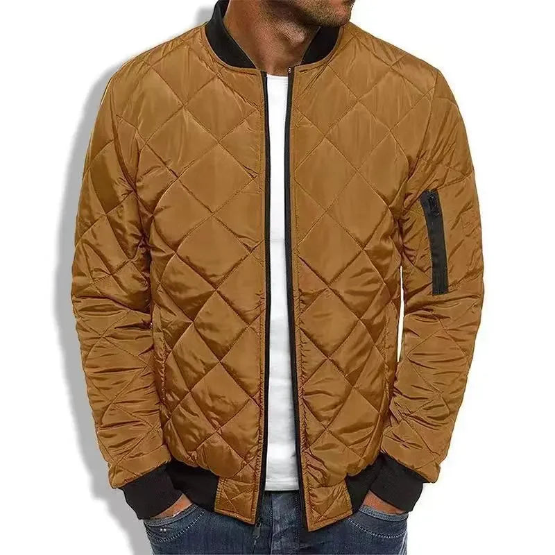 Men's Classic Zipper Winter Jacket