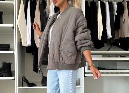 Spring Muse Black Casual Parka