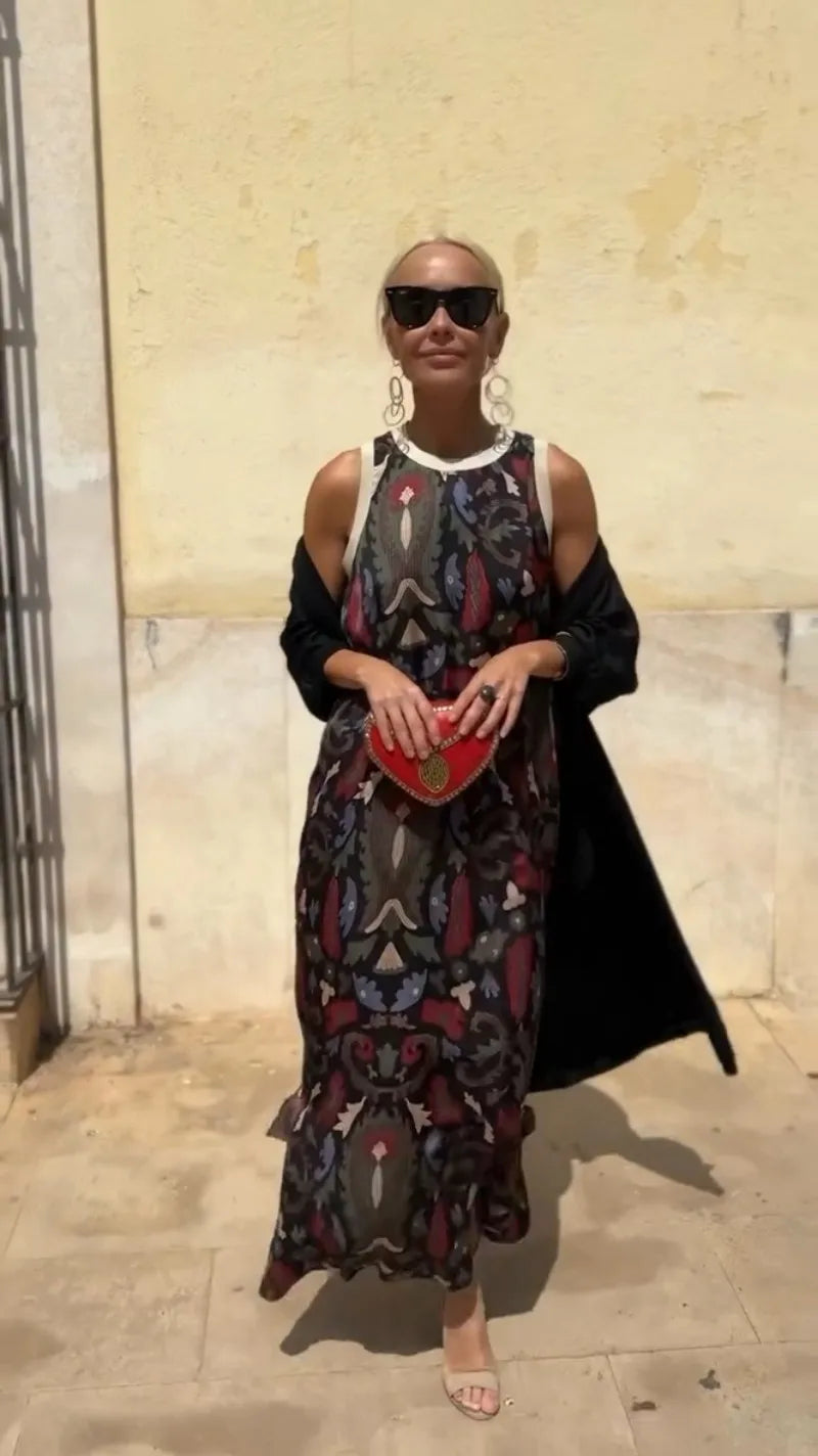 Boho Elegance Two-Piece Dress Set