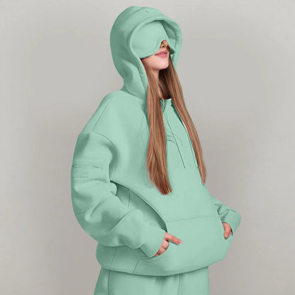 Cozy Shield Hooded Sports Pullover